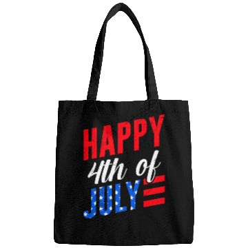 Discover Happy 4th July Independence Day America Bags