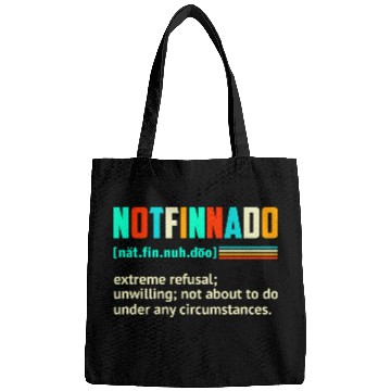 Discover Retro Vintage Notfinnado Definition Bags