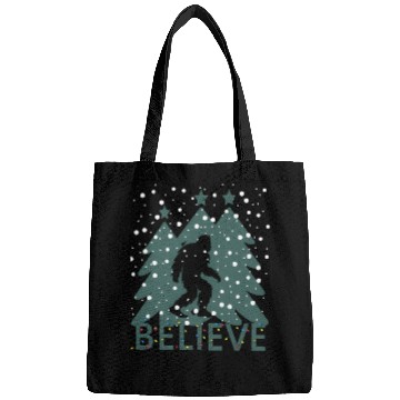 Discover Believe In Bigfoot Lights Sasquatch Bags