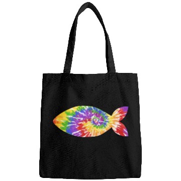 Discover Fish tie dye Bags