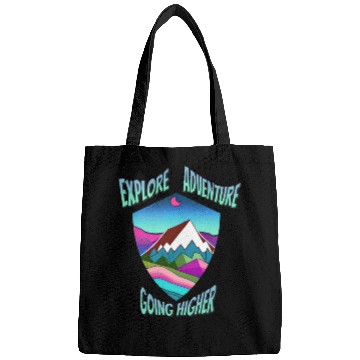 Discover Neon Mountains hiking Bags