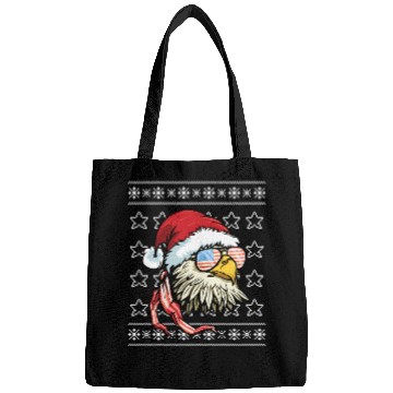 Discover Ugly Usa Flag Bald Eagle Bags