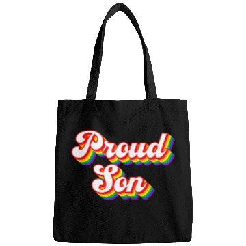 Discover Proud Son Lgbtq Rainbow Bags