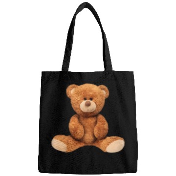 Discover Real Teddy Bear Illustration Bags