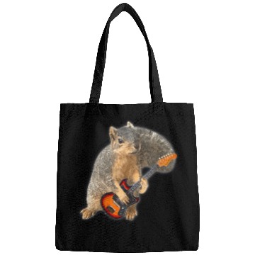 Discover Squirrel Playing Guitar Bags