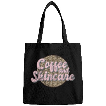 Discover Coffee And incare Leopard Esthetician incare Bags