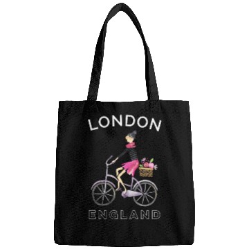 Discover London England Biking Bicycling Bags