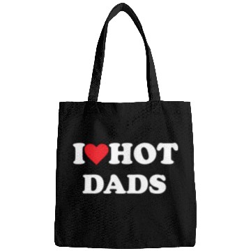 Discover I Love Hot Dads Bags