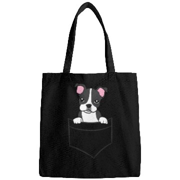 Discover Boston Terrier In The Pocket Pocket Boston Terrier Bags