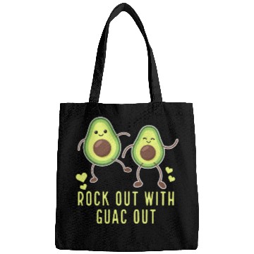 Discover Rock Out With Guac Out Avocado Lover Bags