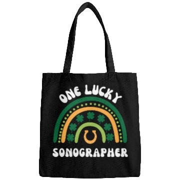Discover Sonographer Ultrasound Techian St Patrick'S Day Bags
