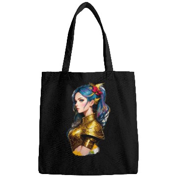 Discover Artistic Comic Style Nordic Medieval Fantasy Woman Bags