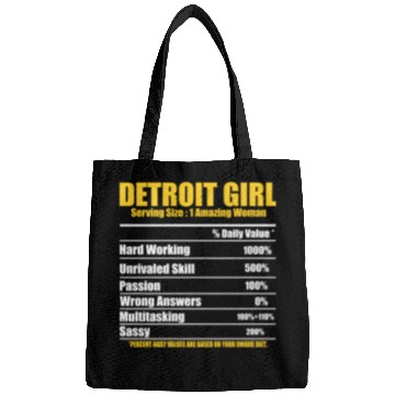 Discover Hilarious Detroit Definition Motor City American Bags