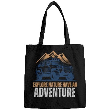 Discover Explore nature have an adventure Bags