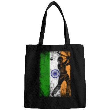 Discover India Flag Indian Cricket Jersey Fan Player Coach Bags