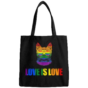 Discover love Is Love Gay Pride Bags