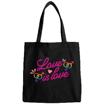 Discover Love is Love Bags