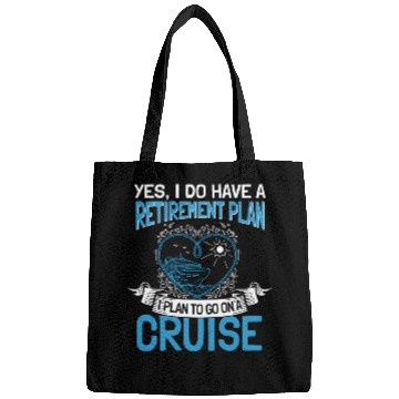 Discover Cruising Vacation Retiree Cruise Ship Retiret Plan Bags