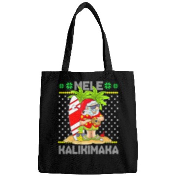 Discover Mele Kalikimaka Santa Claus Surfer Guitar Bags