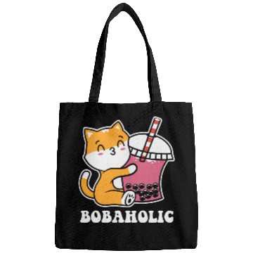 Discover Bubble Milk Boba Tea Tapioca Pearls Lover Funny Bags