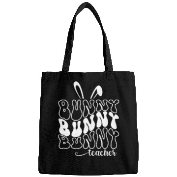 Discover Cute Teacher Bunny Teacher Easter Bags