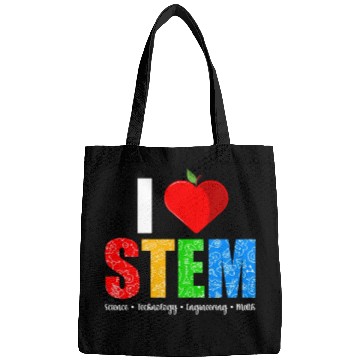 Discover I Love Stem Teacher Science Technology Bags