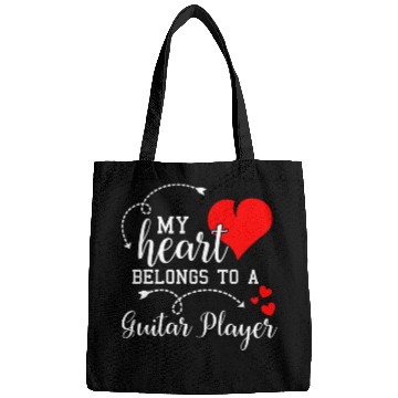 Discover I Love My Guitar Player Husband Wife Valentines Bags