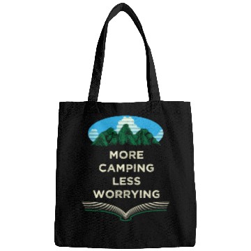 Discover More Camping Less Worrying Camper Friends Camp Bud Bags