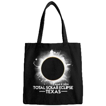 Discover Texas Total Solar Eclipse 2024 April 8 America Tot Bags
