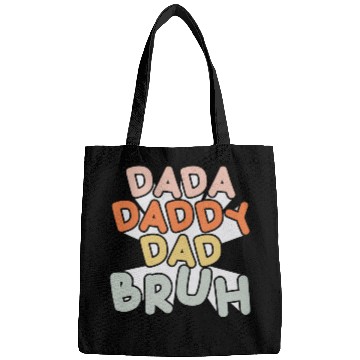 Discover Dada Daddy Dad Bruh Funny Dad Bags