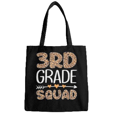 Discover Back To School Third Grade 3rd Grade Squad Bags