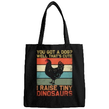 Discover Farmer Design Got A Chickens Dinosaur Bags