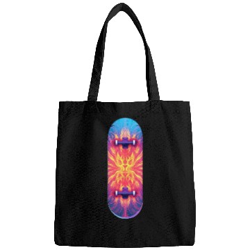 Discover Skateboarding Skateboard Abstract Pattern Bags