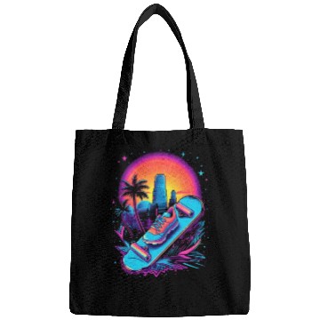 Discover Skateboarding Skateboard Skates 80s 90s Retro Bags