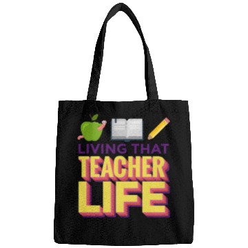 Discover Living that teacher life; teachers; gift; book Bags