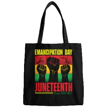 Discover Ecipation Day 1865 African American Juneteenth Fla Bags