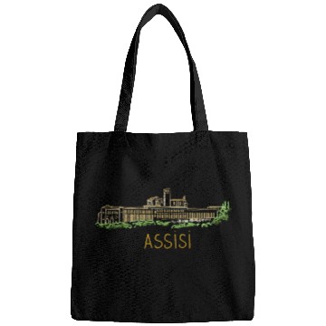 Discover Assisi City Italy Souvenir For Bags