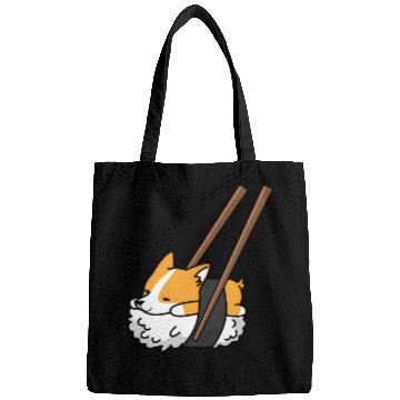 Discover Corgi Sushi Dog Bags