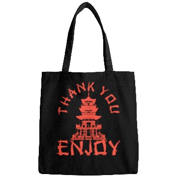 Discover Chinese Take Out Thank You Enjoy Food Asian Bags