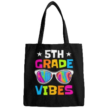 Discover 5th Grade Vibes Sunglasses Back To School Bags