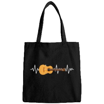 Discover Guitar Guitarist Musician Acoustic Quotes Family Bags