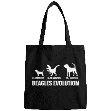 Discover Beagles Evolution For A Beagle Owner Bags