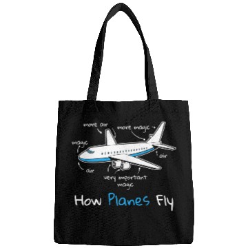 Discover How Planes Fly Aerospace Engineering Aviation Bags