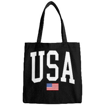 Discover Usa American Flag Wo Patriotic July 4Th Bags