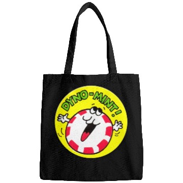 Discover Vintage Scratch And Sniff Sticker Peppermint Dyno- Bags