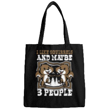 Discover I Like Squirrels And Maybe 3 People Fox Japanese Bags