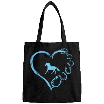 Discover Horseshoe Heart Horse Mom Horseback Riding Bags