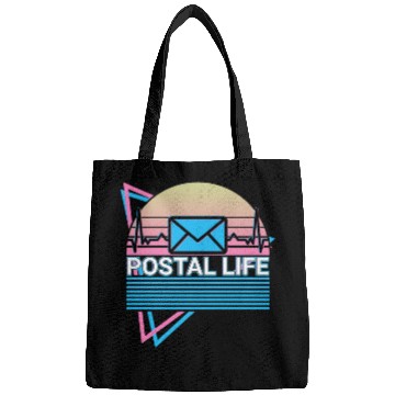 Discover Postal Life Postal Service Postman Retro Bags