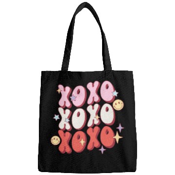 Discover XOXO retro valentine sublimation hipster Bags