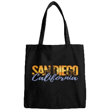 Discover San Diego California Beach Vacation Bags